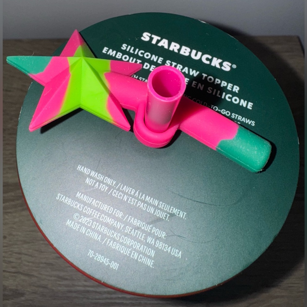 🌲 NEW Starbucks Limited Edition Holiday Tumbler w/Silicone Straw Topper SOLD OUT - Picture 8 of 15